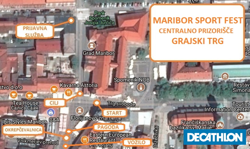 CENTRALNO PRIZORIŠČE Z DECATHLONOM